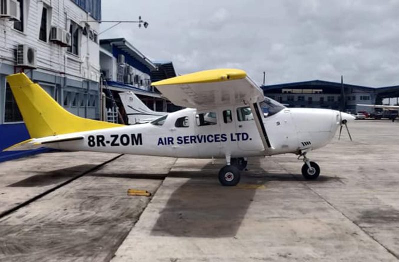 The ASL Cessna 206 Aircraft that was involved in the incident