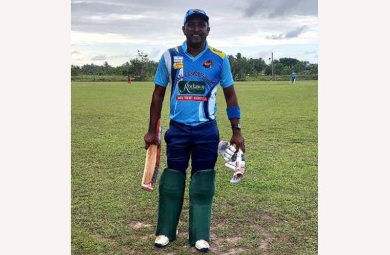 Chabiraj Ramcharan finished with 87 for Canal #2 in their semi-final victory.