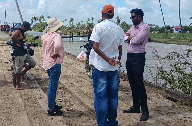 Regional Chairman of Region Six (East Berbice-Corentyne), Junior Basant, has assured residents and farmers that decisive interventions implemented by Minister of Agriculture, Zulfikar Mustapha, to address flooding in the region are yielding positive results