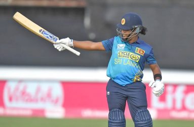 Chamari Athapaththu bossed the chase by smashing a 26-ball fifty (Getty Images)