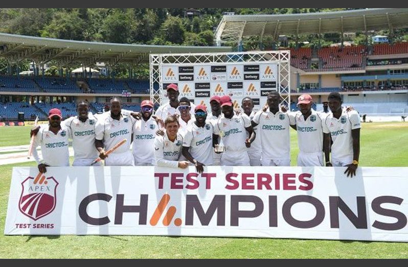 West Indies crush England to capture Richards-Botham Trophy