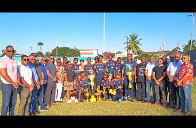 Champions Headquarters flanked by high-ranking officers from the competing Regions (Sean Devers photos)