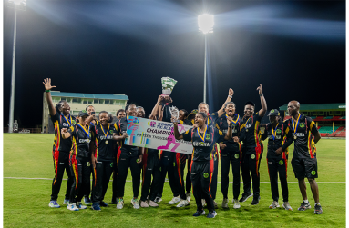 Guyana claimed their maiden regional women’s title in last year’s Blaze