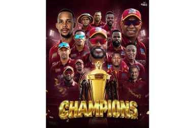 West Indies won the World Championship of Legends for the first time, beating England by nine wickets chasing 160 in the final in Sharjah.