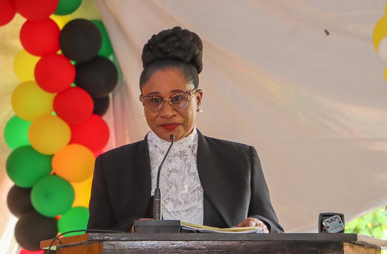Chancellor of the Judiciary (ag), Justice Yonette Cummings-Edwards