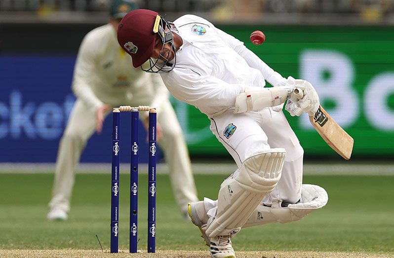 Tagenarine Chanderpaul’s bruising and courageous introduction to Test cricket showed he’s made of tough stuff