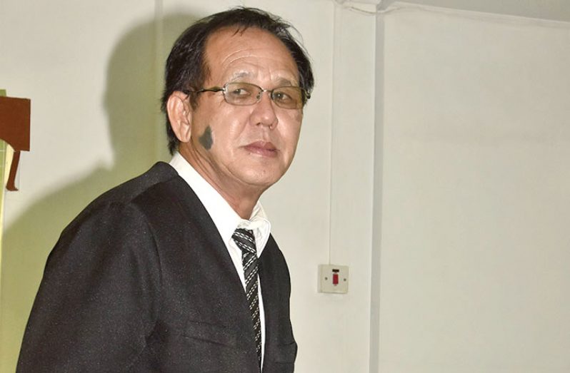 Former acting Chief Justice, Ian Chang