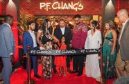 At an exclusive launch on Sunday evening, President Dr. Irfaan Ali and First Lady Arya Ali joined the investors of the Corum Group to officially open the doors to the international Asian and Chinese food restaurant chain, P.F. Chang’s (OP photo)