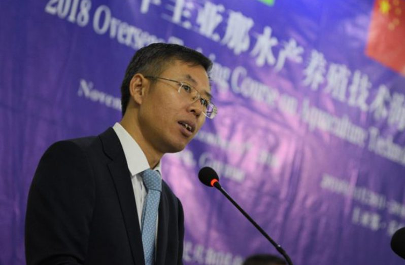 Charge d’ Affairs, Chen Xilai (DPI photo)