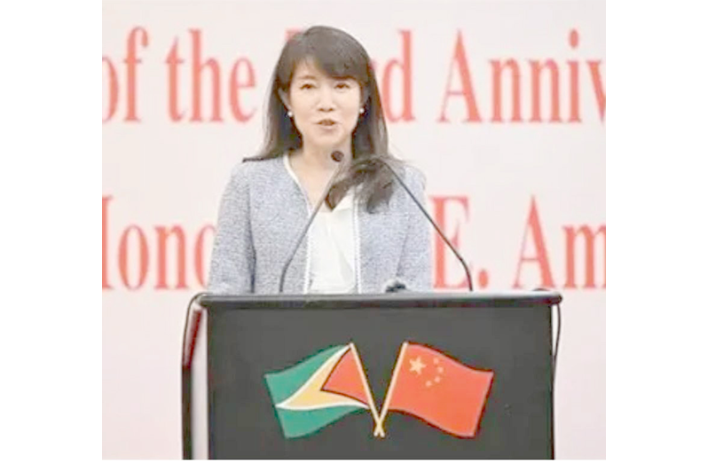 Chinese Ambassador to Guyana Yang Yang