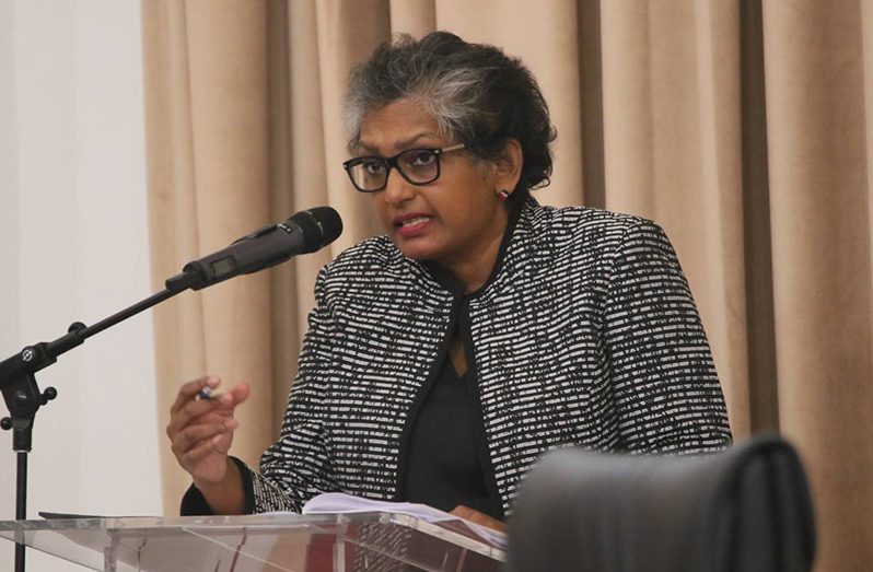 Senior Counsel Sophia Chote of Trinidad and Tobago