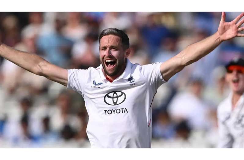 Chris Woakes made his England Test debut at the Oval against Australia in 2013