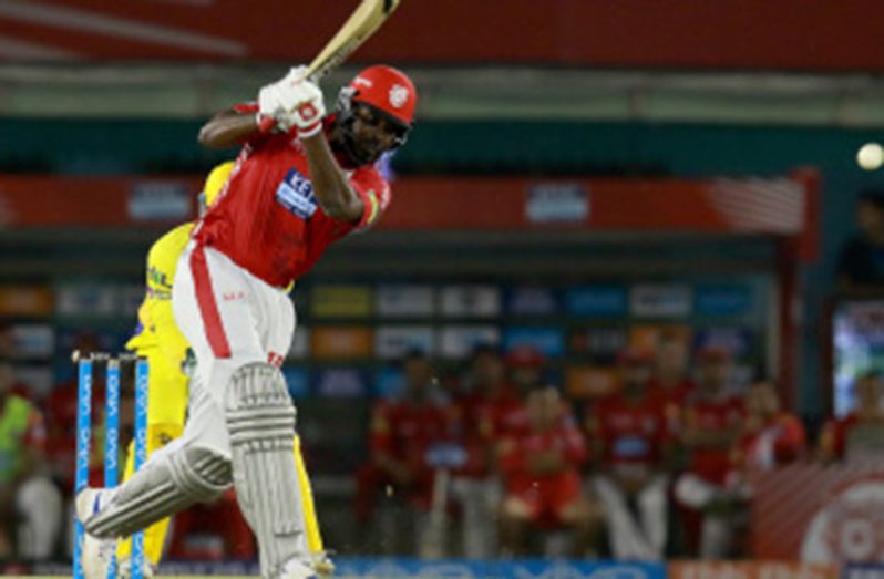Chris Gayle came out in a belligerent mood © BCCI