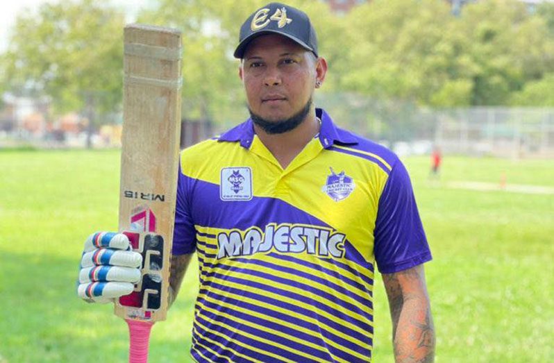 Chris Patandin has so far scored five centuries, including a double-century, in the NYNCL this season.