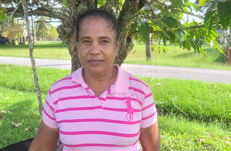 Chairperson of Blue Flame Women’s Group, Christina James