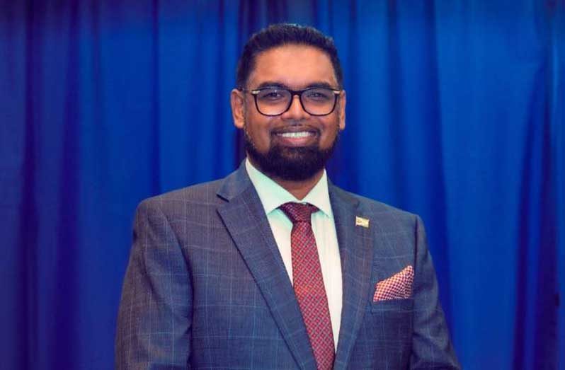 President Dr Mohamed Irfaan Ali