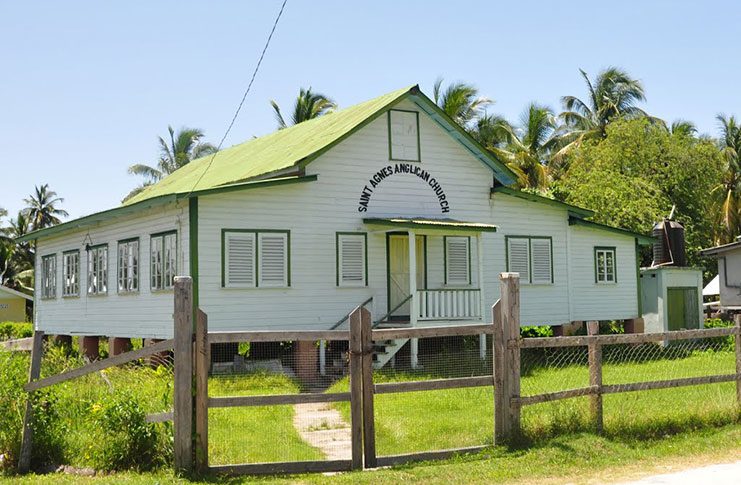 The St Agnes Anglican Church in Danielstown, Essequibo Coast