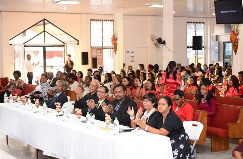 A section of the graduates at the 2019 Vocational Skills Training Programmes (Samuel Maughn photo)