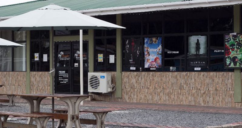 The exterior of Paradise Movies, located at the Mall in Amelia’s Ward, Linden