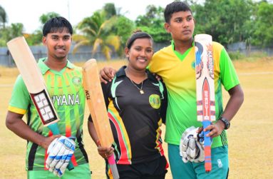 The Yadram siblings: Bhaskar (left), Kavita and Kamesh. (Samuel Maughn photo)
