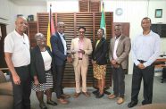 The MoU was signed by Mayor of Georgetown, His Worship Alfred Mentore, and Head of GPL’s Executive Management Committee, Mr. Kesh Nandlall. Also present at the signing were GPL's Director, Mr. Ryan Ross, Deputy Major, Denise Miller, Town Clerk, Candace Nelson and other representatives of GPL and the M&CC