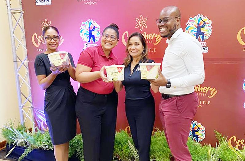 From left, Varisha Rambaran, Kimberly Fraser, Natalie Black-O'Connor and Marc Clark