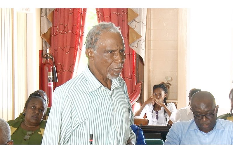 Former APNU City Hall councilor, Welton Clarke (News Room photo)