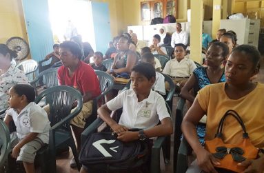 The gathering that attended the SEN clinic in Region Two at the Department of Education building