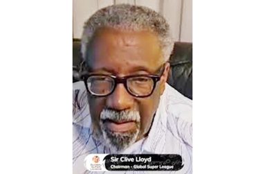 Chairman of the GSL, Sir Clive Lloyd