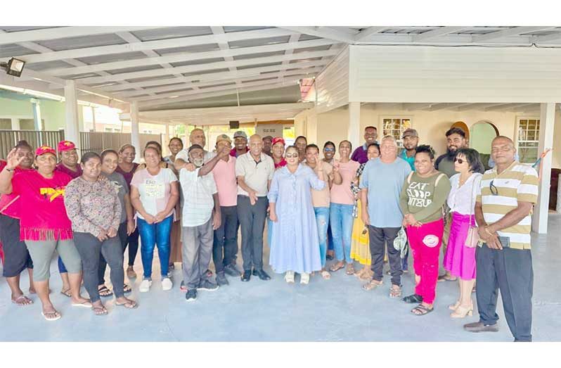 Dr. Leslie Ramsammy highlighted that the outreach will continue across all 22 clusters, demonstrating the PPP/C’s focus on public service and grassroots activism while encouraging members to uphold their commitment to the party’s vision