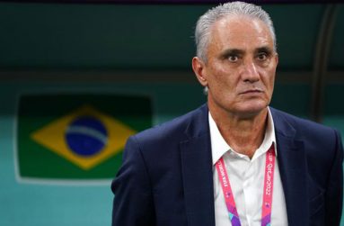 Brazil’s assistant coach Cesar Sampaio