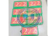 The seized cocaine