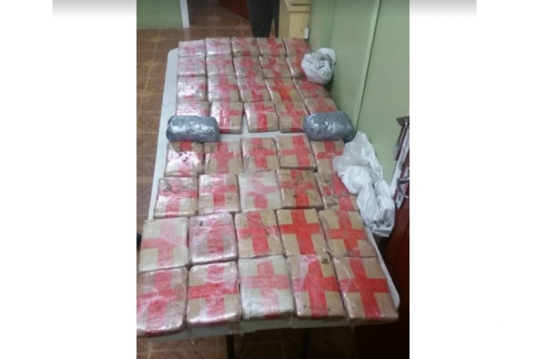 The drugs which  CANU seized.(CANU photo)