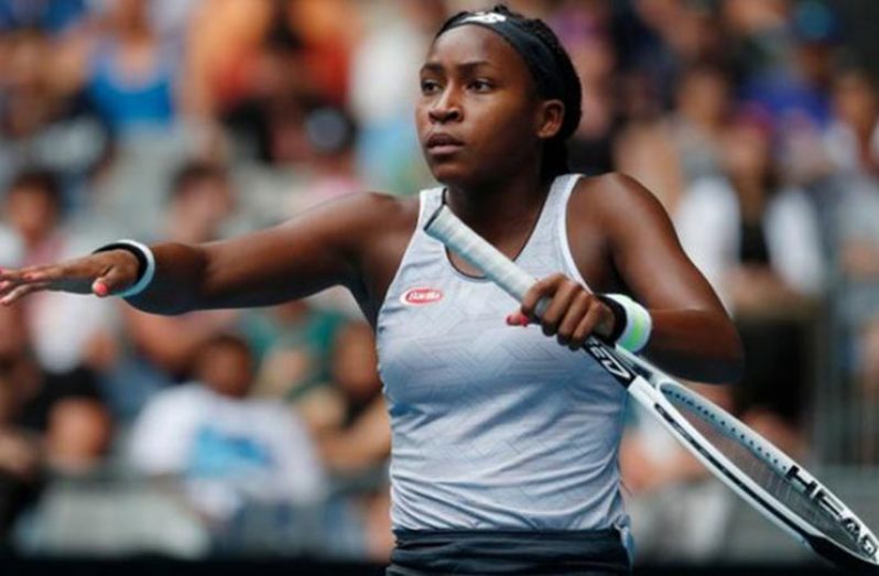 Coco Gauff is making her first appearance at the Australian Open.