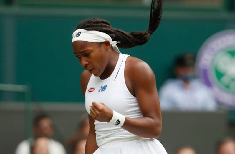 American teenager Coco Gauff