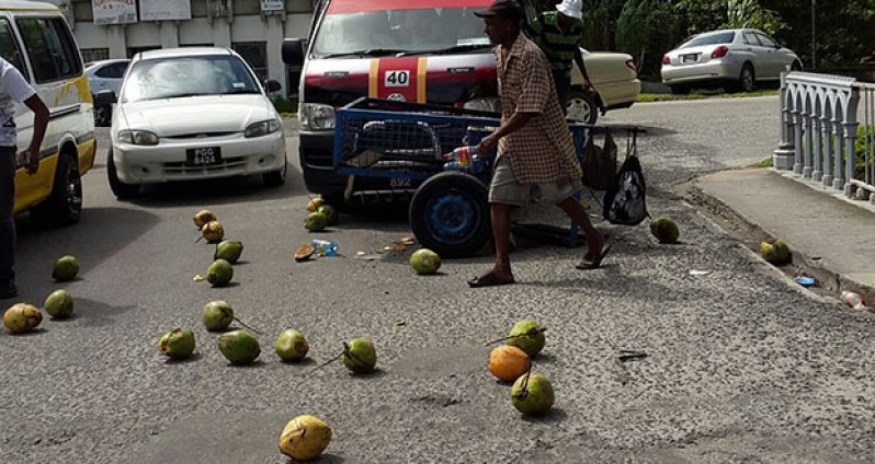 Coconut-accident