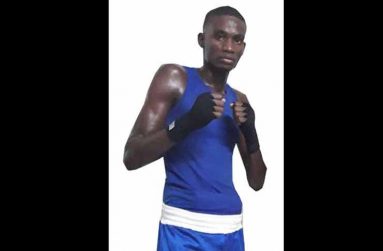 Colin `Superman’ Lewis who was named captain of the Guyana team.