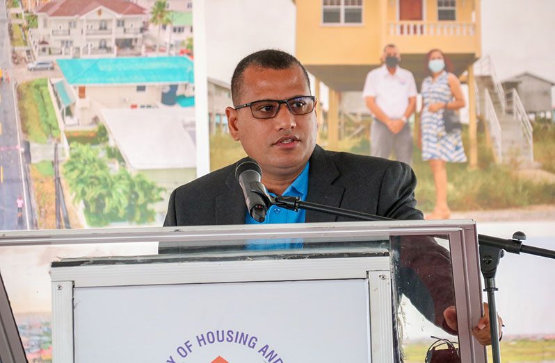 Housing and Water Minister, Collin Croal