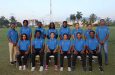 Combined Forces and Precision Sports take a group photo at Malteenoes. Missing are Danellie Manns, Analesia D’;Aguiar and Shonette Belgrave from this  (Sean Devers photo)