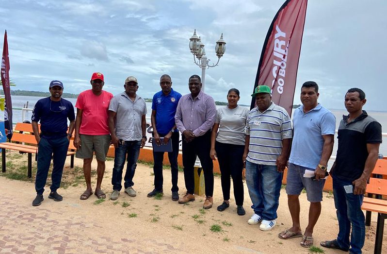 Members of the Bartica Easter Regatta Organising Committee, MARAD, and other stakeholders after the meeting