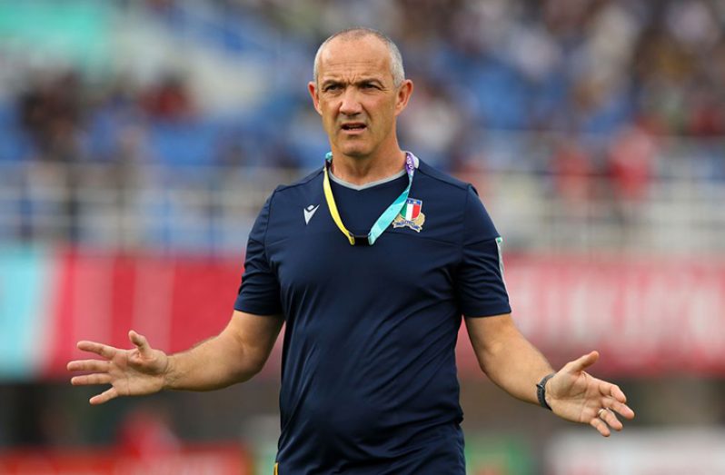 Italy coach Conor O'Shea