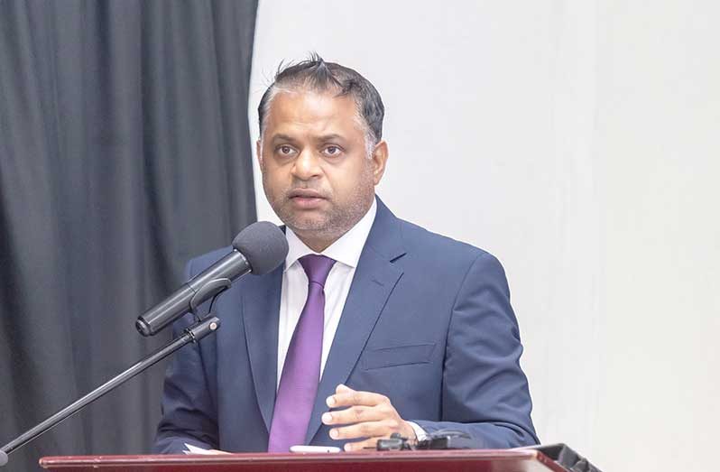 Minister of Public Utilities and Aviation, Deodat Indar