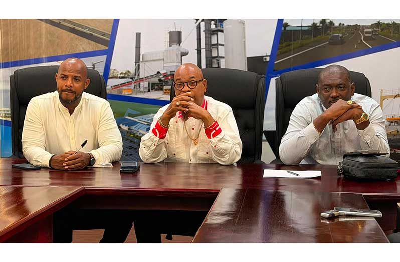 Minister of Public Works, Bishop Juan Edghill, met with a group of contractors recently awarded contracts to construct bridges across communities in Regions Two to Six, using the engagement to set firm expectations for project execution, timeline management, and site safety