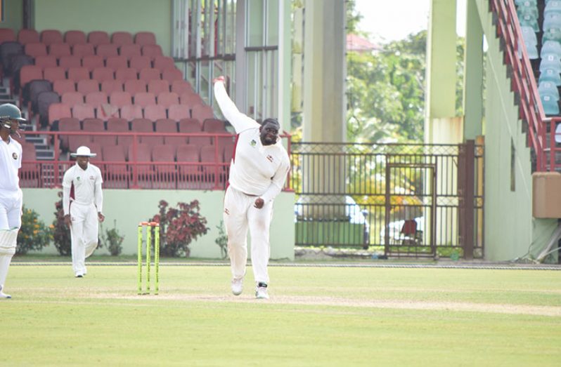 Rahkeem Cornwall claimed his second ten-wicket haul.