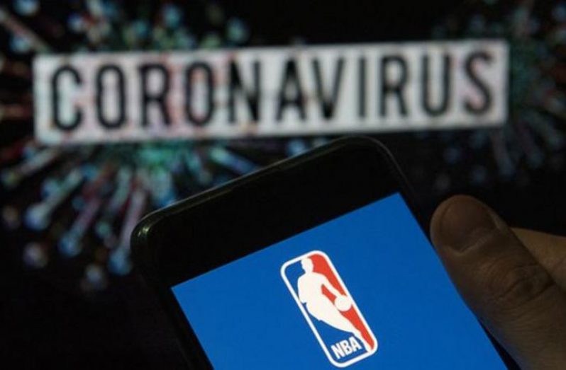 The NBA season was suspended on March 11 because of the ongoing coronavirus pandemic.