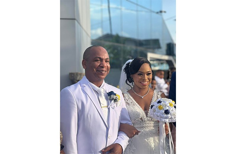 Calvin Brutus and his wife, Adonika Aulder