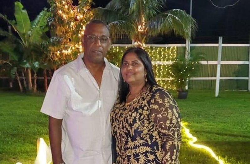 Imran Hamid and his wife Saudia Hamid