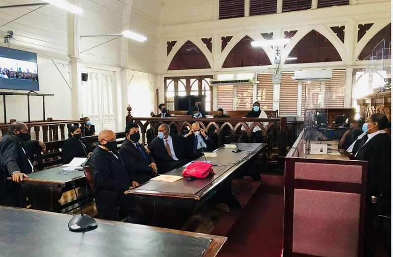 The special memorial sitting held at the Demerara High Court