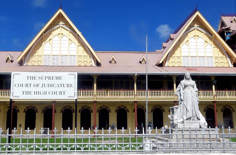 Measures in place to combat COVID19 at Supreme Court Guyana Chronicle