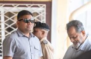 Nazar Mohamed and his son Azruddin appeared at the High Court in Demerara on Tuesday (Delano Williams photo)